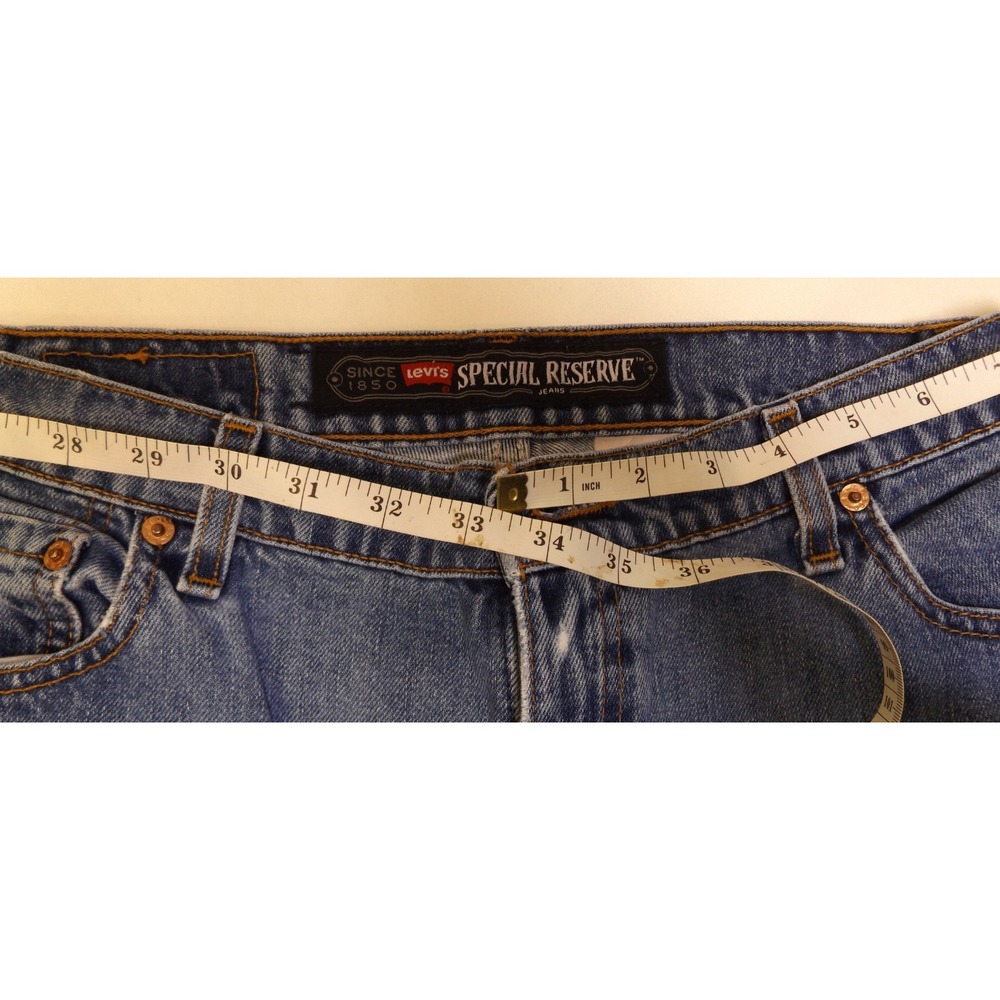 Levi's 515 Special Reserve Jeans Blue‎ Size 14L, zip up 7 riveted pockets - Picture 2 of 8
